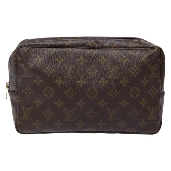 LOUIS VUITTON Monogram Trousse Toilette 28 Clutch Bag M47522 LV Auth 135133 - Picture 2 of 16